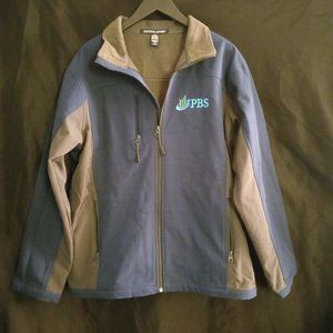 PBS Embroidered Size M Devon & Jones fall jacket